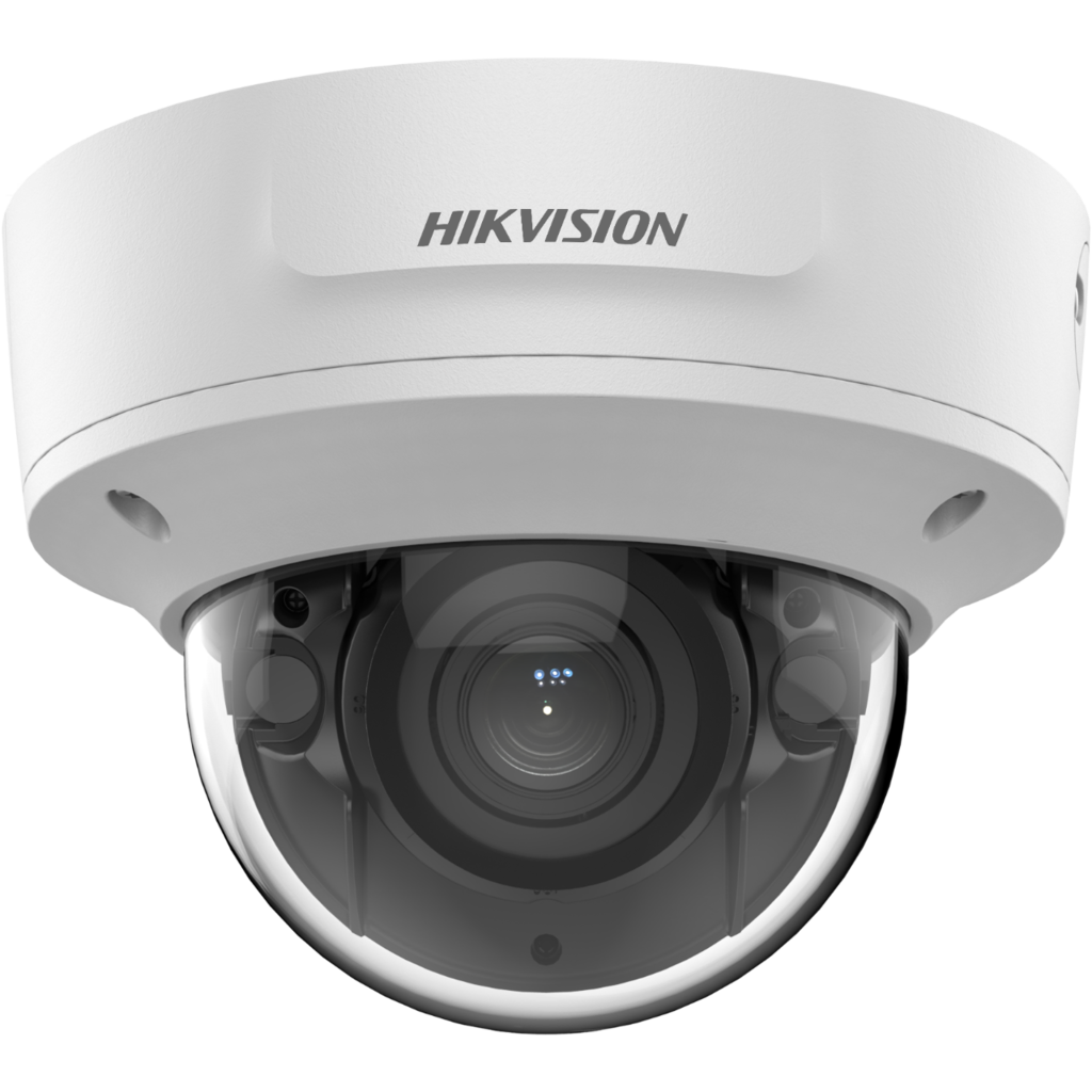 Camera IP Dome (bán cầu) hồng ngoại 4MP chuẩn nén H.265+, ống kính 2.8-12mm DS-2CD2743G2-IZS