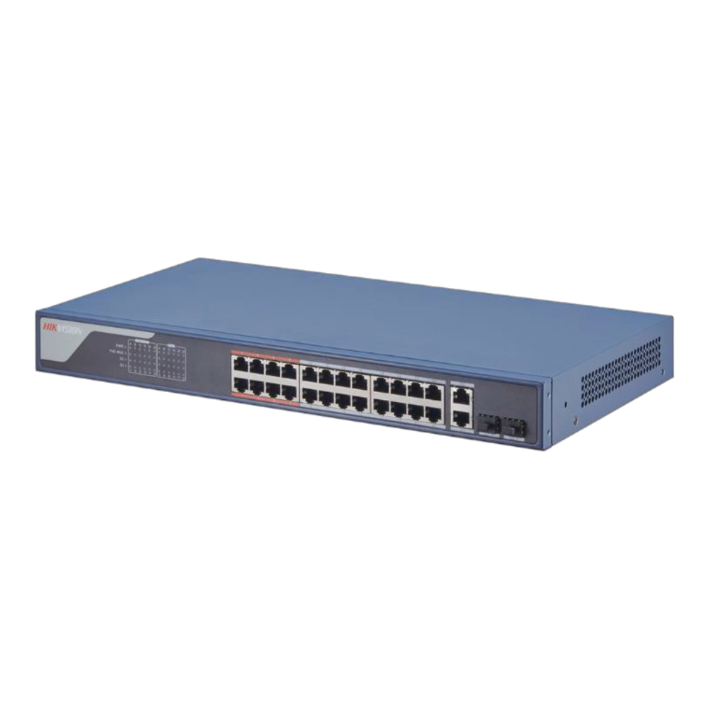 Switch mạng thông minh 24 cổng PoE DS-3E1326P-EI/M
