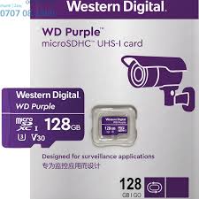 Thẻ nhớ MicroSD 32GB/64GB/128GB/256GB WESTERN DIGITAL Purple Box Class10 (Chuyên dùng Camera)
