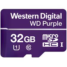 Thẻ nhớ MicroSD 32GB/64GB/128GB/256GB WESTERN DIGITAL Purple Box Class10 (Chuyên dùng Camera)