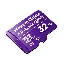 Thẻ nhớ MicroSD 32GB/64GB/128GB/256GB WESTERN DIGITAL Purple Box Class10 (Chuyên dùng Camera)