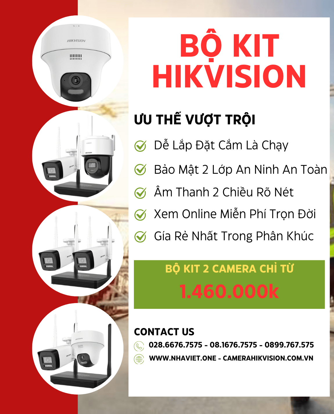 Bộ Kit Hikvision