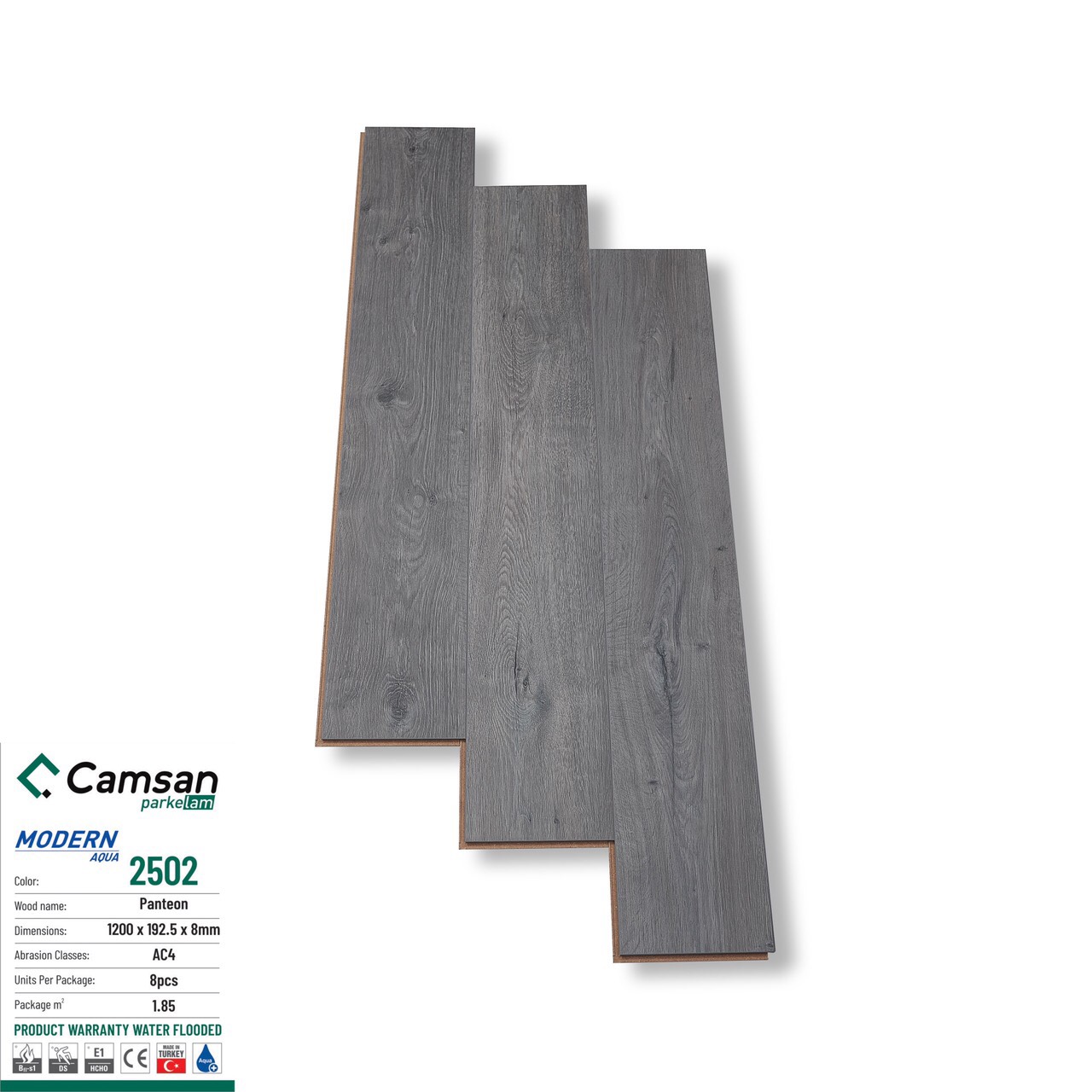 Sàn gỗ công nghiệp CAMSAN 8MM mã 2505