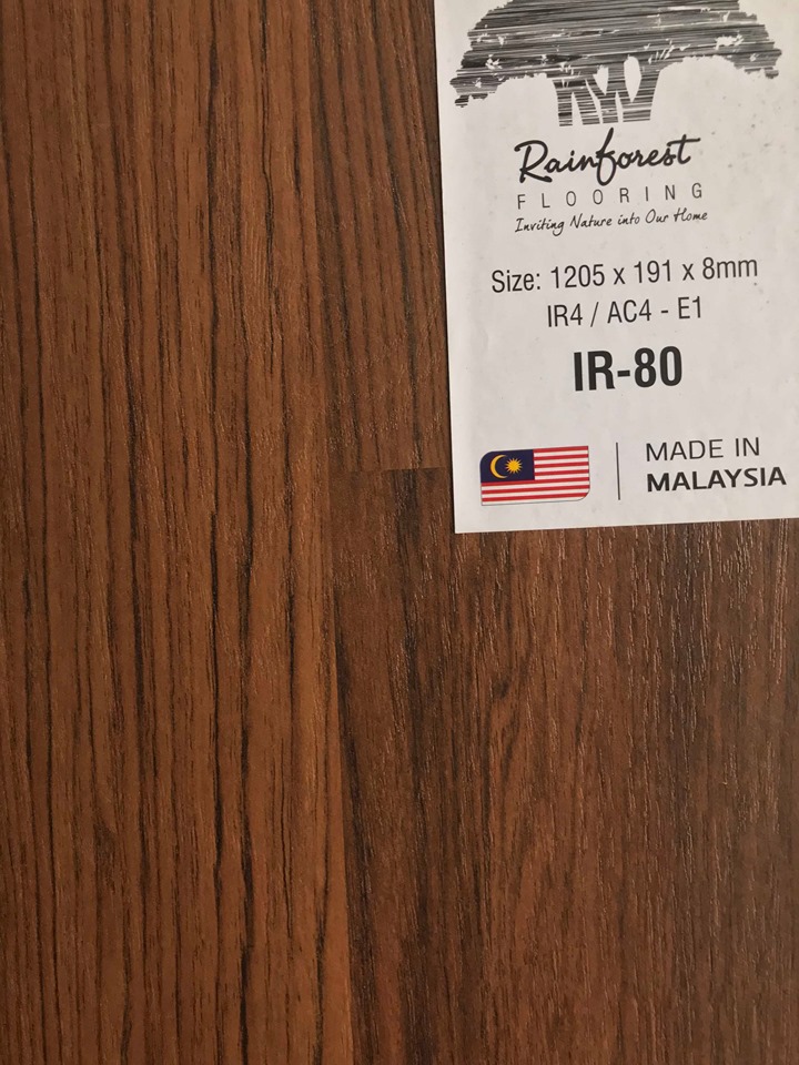 SÀN GỖ RAINFOREST IR80