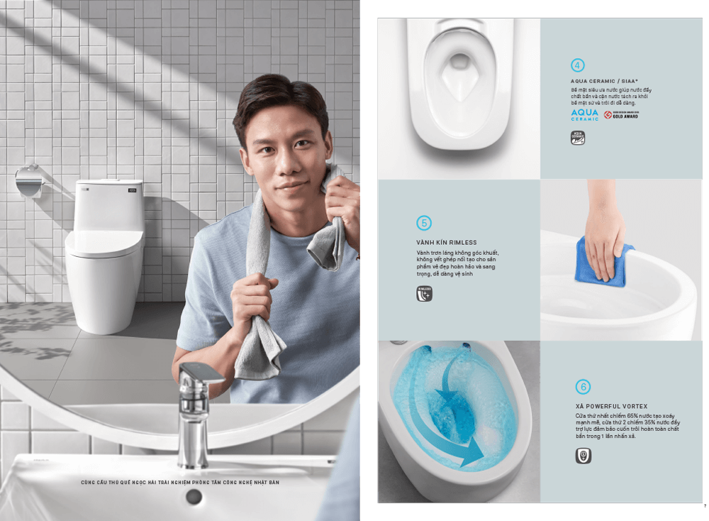 Những công nghệ làm sạch tiên tiến của INAX: