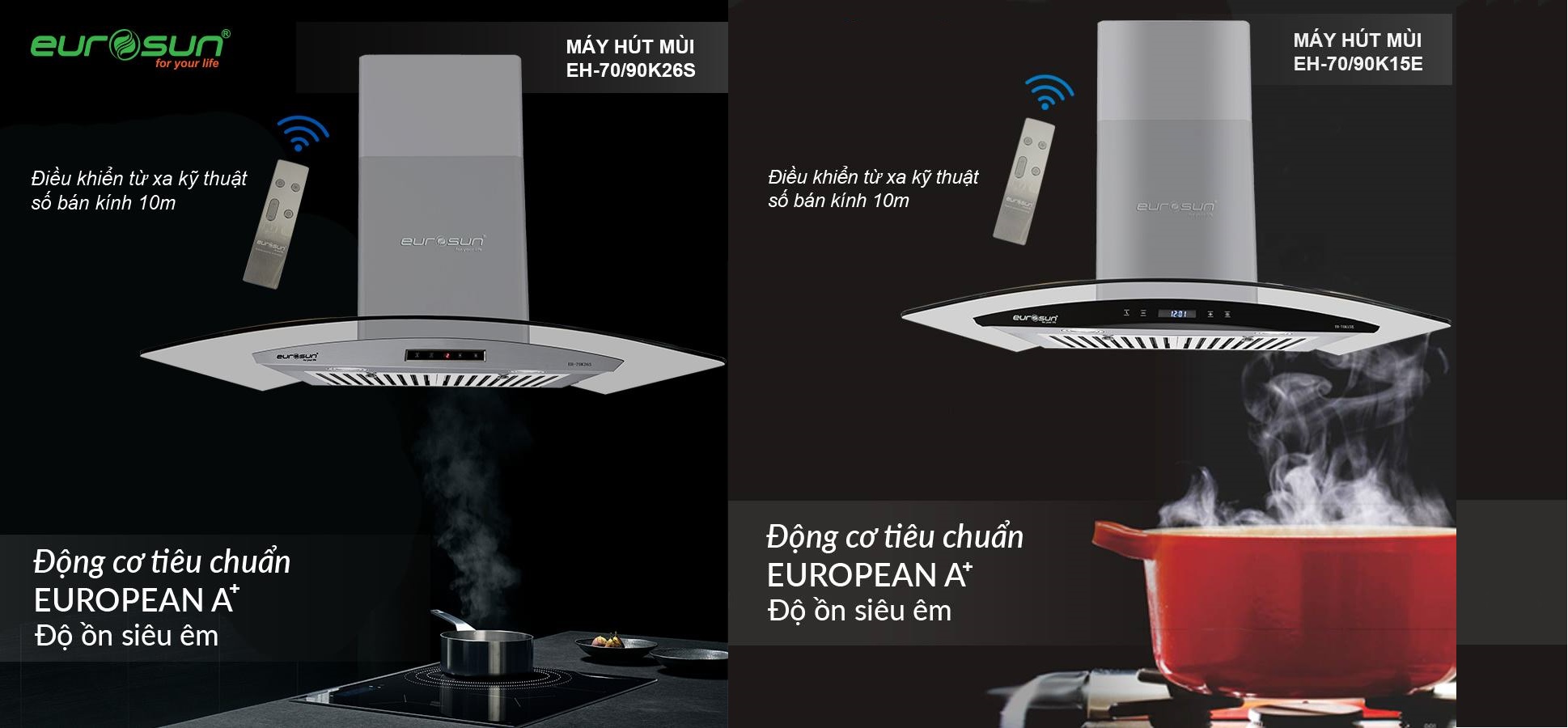 Máy hút mùi Eurosun chất lượng tốt - chuyên gia khử mùi | Eusunvietnam