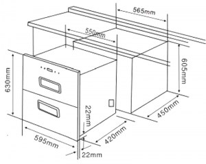 Máy sấy chén Eurosun EU-DS120 - 38