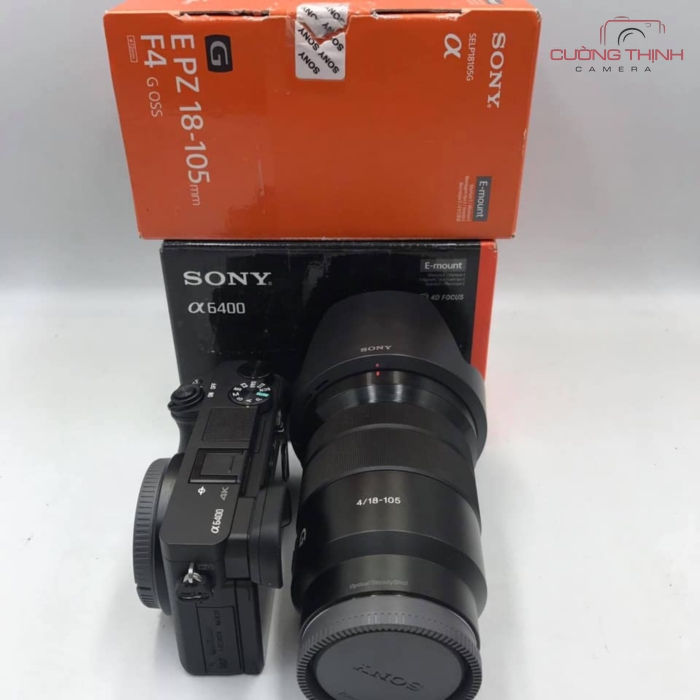 May ảnh Sony A6400 Lens Sony 18 105mm Like New Bảo Hanh 6 Thang Cường Thịnh Camera May ảnh Sony A6400 Lens Sony 18 105mm Like New Bảo Hanh 6 Thang Cường Thịnh Camera