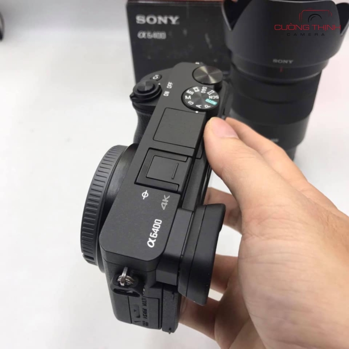 May ảnh Sony A6400 Lens Sony 18 105mm Like New Bảo Hanh 6 Thang Cường Thịnh Camera