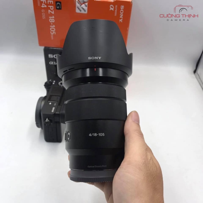 May ảnh Sony A6400 Lens Sony 18 105mm Like New Bảo Hanh 6 Thang Cường Thịnh Camera