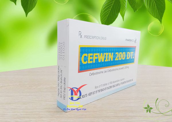 Thuốc Cefwin Thuốc trị ký sinh trùng, chống nhiễm khuẩn, kháng virus, kháng nấm 