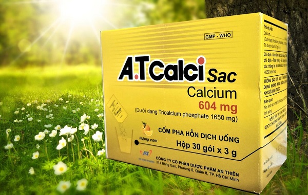 A.T Calci sac - Bổ sung canxi và khoáng chất cho cơ thể