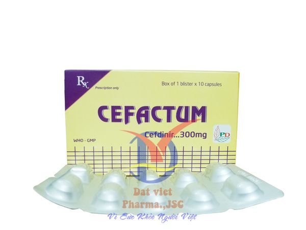 Công dụng, cách dung của Cefactum 300