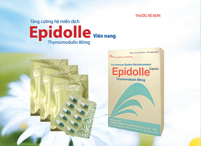 EPIDOLLE - THYMOMODULIN 80mg – tăng sức đề kháng