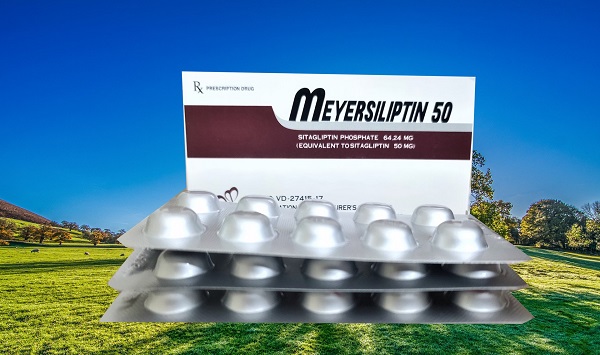 Thuốc Meyersiliptin 50 kiểm soát đường huyết ở bệnh nhân đái tháo đường tuýp 2
