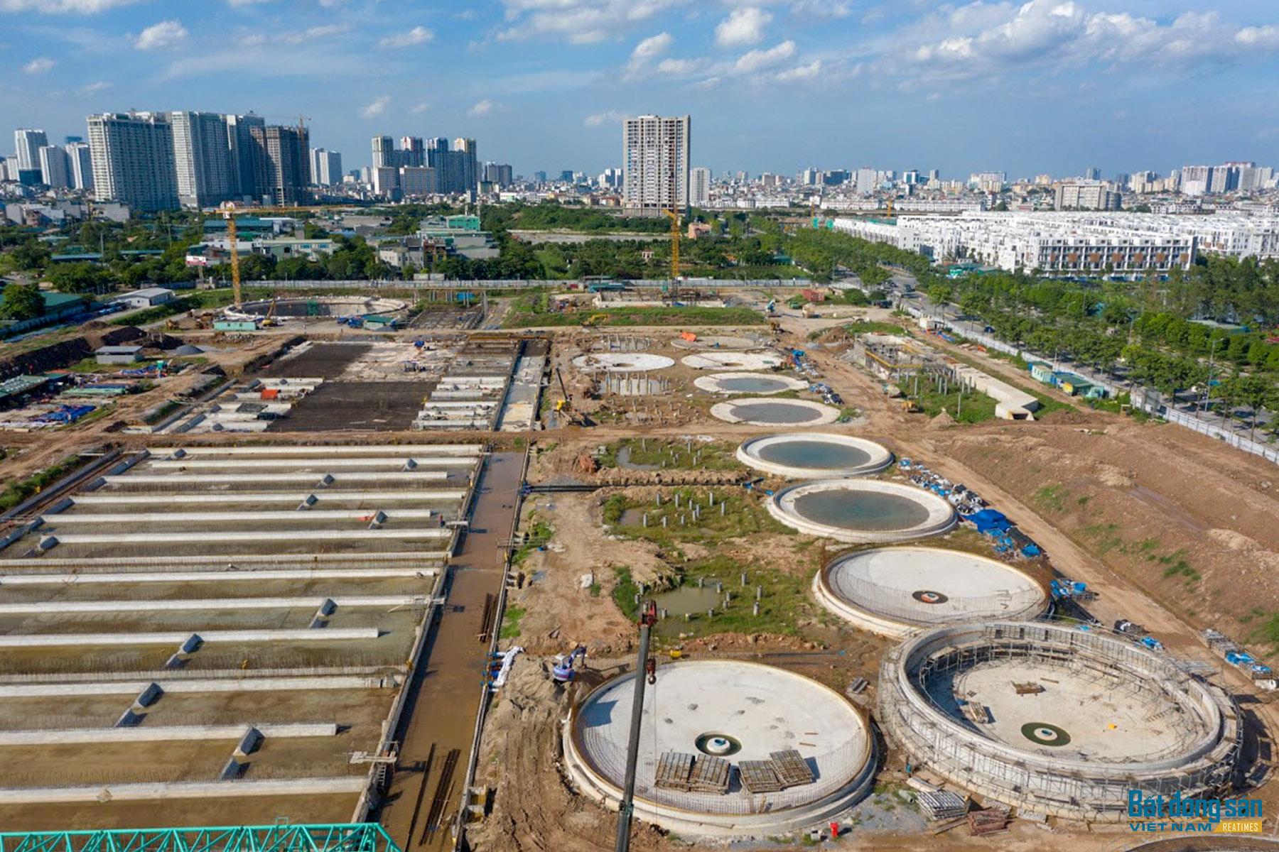 DỰ ÁN NHÀ MÁY NƯỚC THẢI YÊN XÁ
