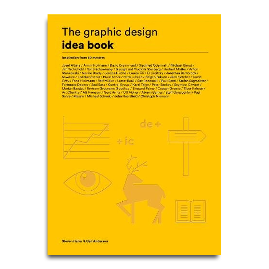 The Graphic Design Idea Book (Used 97%)