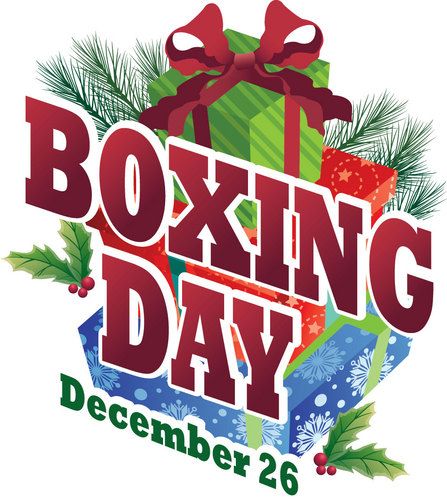 Thiệp nổi 3D Boxing Day