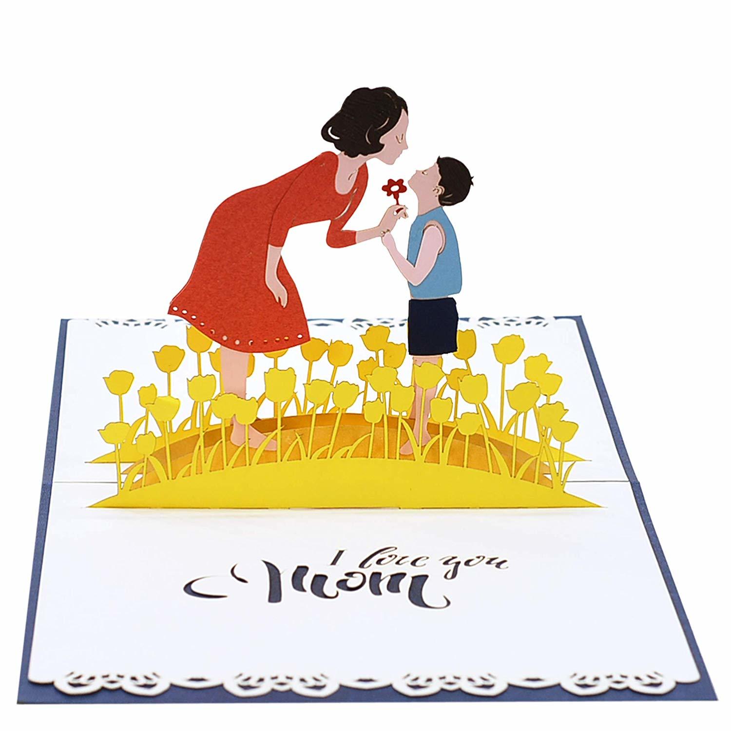 Thiệp 3D Mother day