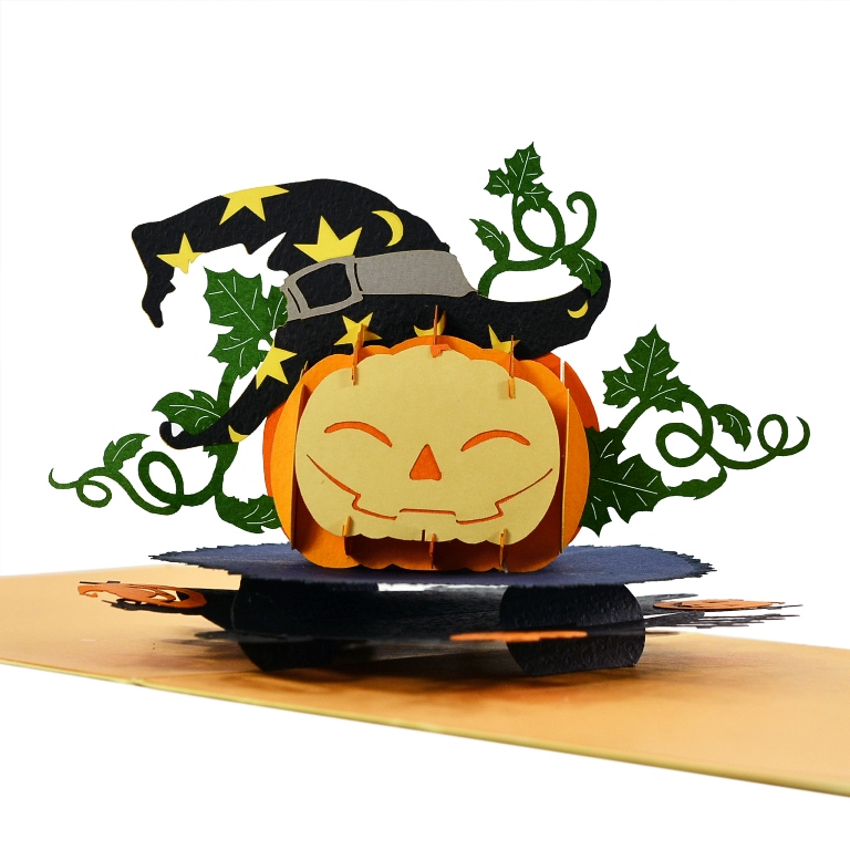 thiệp 3D chúc mừng ngày halloween