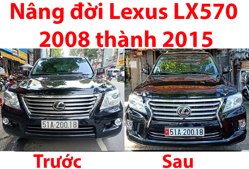 Xe đại gia Lexus LX 570 đời 2008 độ 600 triệu rao bán giá choáng