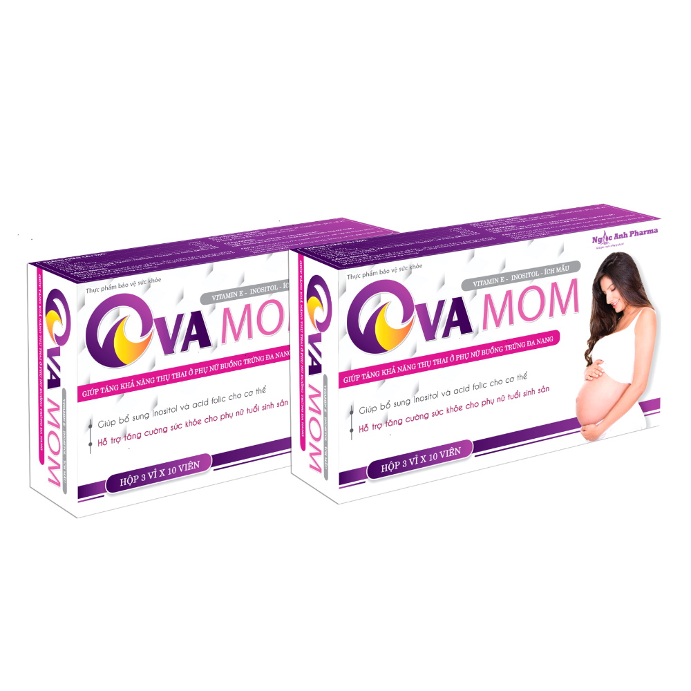 Combo 2 Hộp Bổ Trứng Ova Mom