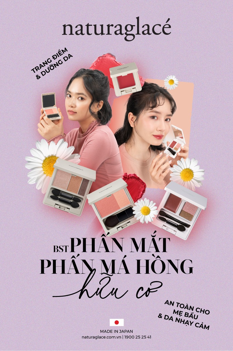 BST PHẤN MẮT & MÁ HỒNG HỮU CƠ - LÀM ĐẸP & DƯỠNG DA AN TOÀN