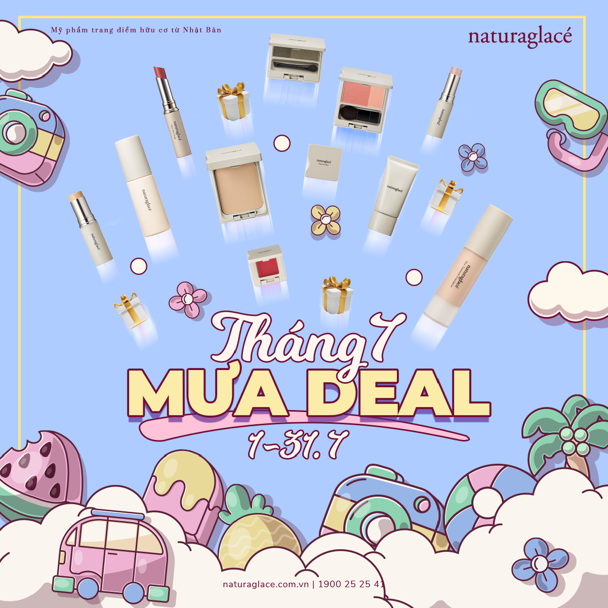 MƯA DEAL THÁNG 7 - TƯỚI MÁT NẮNG HÈ, VÔ TƯ LÀM ĐẸP