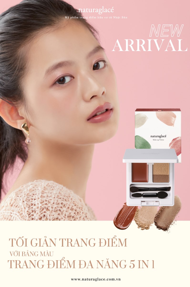 NEW ARRIVAL! TỐI GIẢN TRANG ĐIỂM VỚI BẢNG MÀU TRANG ĐIỂM ĐA NĂNG 5 IN 1