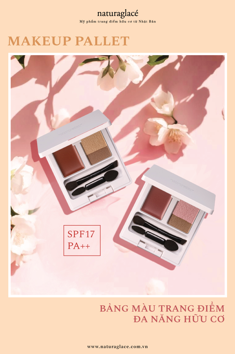 TỐI GIẢN 5 BƯỚC TRANG ĐIỂM TRONG 1 SẢN PHẨM MAKEUP PALETTE