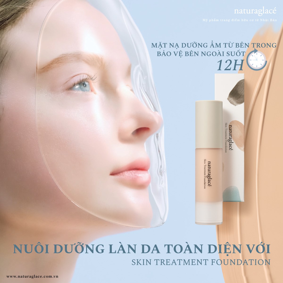 NUÔI DƯỠNG LÀN DA TOÀN DIỆN VỚI SKIN TREATMENT FOUNDATION