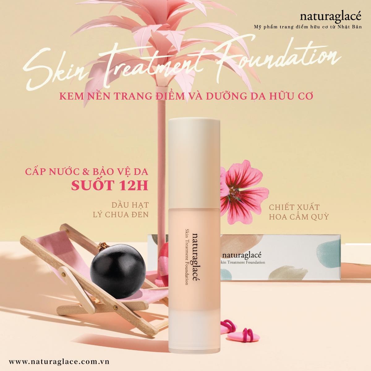 KEM NỀN CẤP NƯỚC & BẢO VỆ DA -  SKIN TREATMENT FOUNDATION