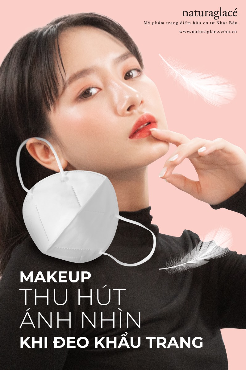 MAKEUP THU HÚT ÁNH NHÌN KHI ĐEO KHẨU TRANG