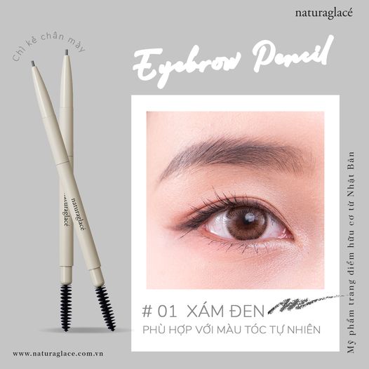 TRANG ĐIỂM & NUÔI DƯỠNG HÀNG CHÂN MÀY KHỎE ĐẸP VỚI CHÌ KẺ CHÂN MÀY HỮU CƠ