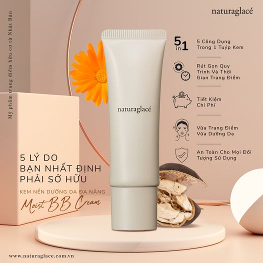 5 LÝ DO BẠN NHẤT ĐỊNH PHẢI SỞ HỮU  KEM NỀN DƯỠNG DA ĐA NĂNG MOIST BB  CREAM