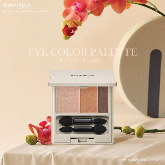 PHẤN MẮT HỮU CƠ 3 IN 1 EYE COLOR PALETTE