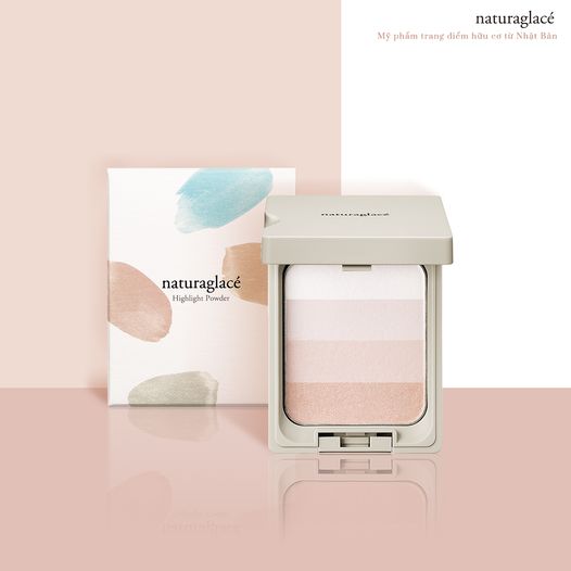 KHUÔN MẶT RẠNG NGỜI VỚI PHẤN HIGHLIGHT HỮU CƠ NATURAGLACÉ