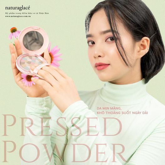 PHẤN PHỦ THẢO MỘC NU PRESSED POWDER - LỚP PHỦ MỊN MÀNG, CHO DA KHÔ THOÁNG