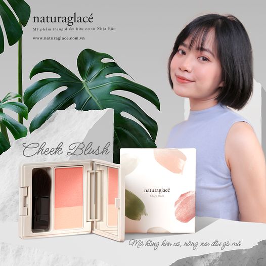 PHẤN MÁ HỒNG HỮU CƠ CHEEK BLUSH - NÂNG NIU ĐÔI MÁ ỬNG HỒNG XINH