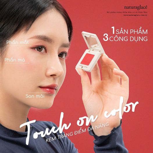 TOUCH ON COLOR - KEM TRANG ĐIỂM ĐA NĂNG 3 IN 1