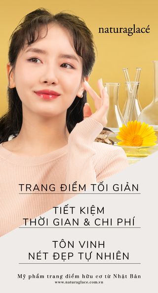 TỐI GIẢN TRANG ĐIỂM VỚI KEM NỀN HỮU CƠ ĐA NĂNG NHẬT BẢN