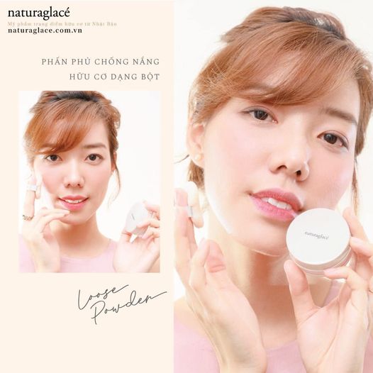 DA KHÔ THOÁNG, ĐẸP MỊN MÀNG VỚI PHẤN PHỦ HỮU CƠ LOOSE POWDER