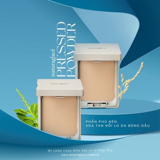 DA MỀM MỊN, BỀN MÀU, CHẲNG LO BÓNG DẦU VỚI PHẤN PHỦ NÉN PRESSED POWDER