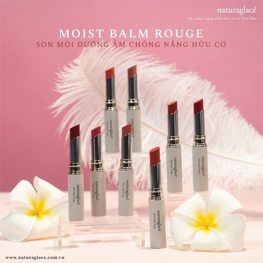 SON MÔI HỮU CƠ CHỐNG NẮNG MOIST BALM ROUGE SPF17 PA++