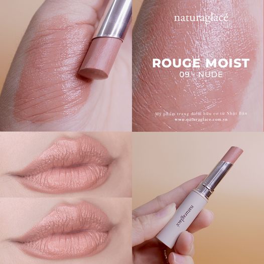 SON MÔI HỮU CƠ ROUGE MOIST 09 - NUDE