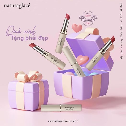 SON MÔI HỮU CƠ - QUÀ XINH TÔ ĐIỂM NỤ CƯỜI XINH