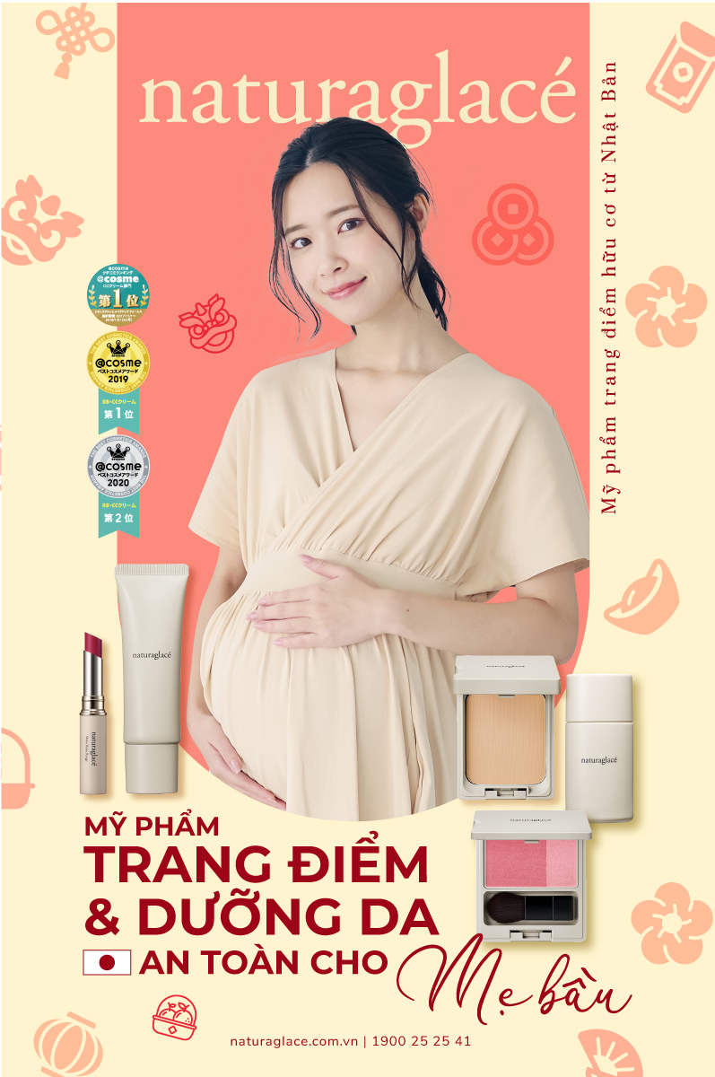 MỸ PHẨM TRANG ĐIỂM CHO MẸ BẦU GIỮ MÃI NÉT XUÂN THÌ, RẠNG RỠ ĐÓN XUÂN SANG