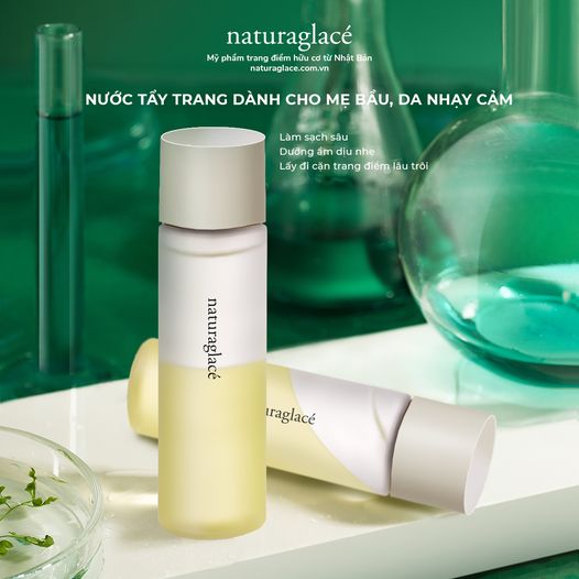 NƯỚC TẨY TRANG LÀM SẠCH SÂU & DƯỠNG DA AN TOÀN CHO MẸ BẦU