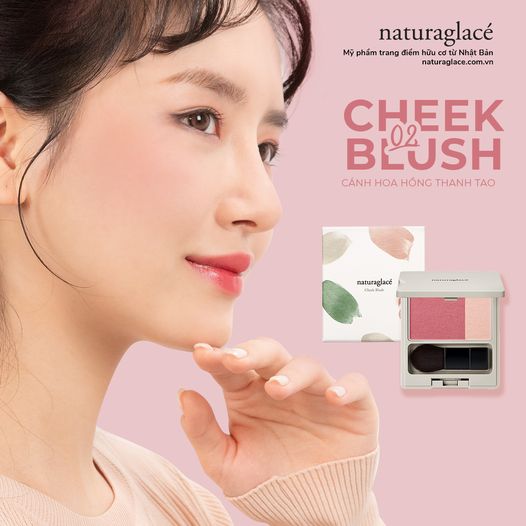 PHẤN MÁ HỒNG CHEEK BLUSH 02 - MÀU HOA HỒNG THANH TAO