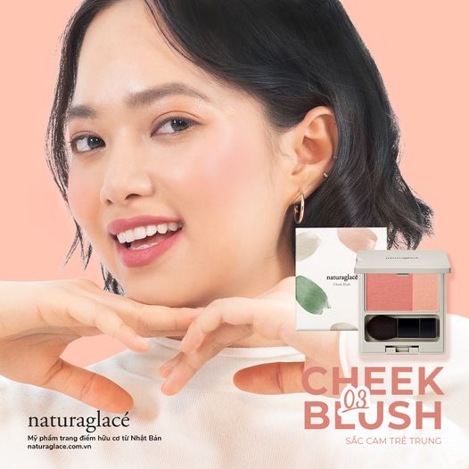 PHẤN MÁ HỒNG CHEEK BLUSH 03 ORANGE - SẮC CAM TRẺ TRUNG